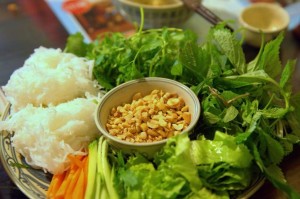 One of popular dishes at Mau Dich Restaurant - Hanoi tour half-day