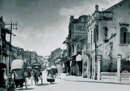 Hang Bac street Hanoi 100 years ago - Hanoi photo