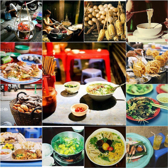 Eating street food in Hanoi - Hanoi city tour 16