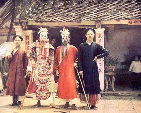 The Tuong performers from the Southern - travel to Hanoi