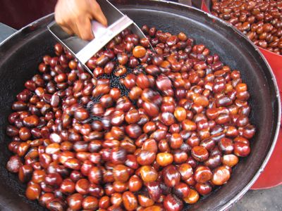 Hot chestnuts in Hanoi - Hanoi day trips