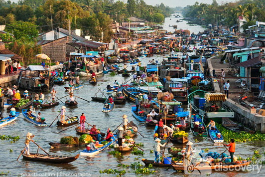 Experience Mekong Delta floating market inside Hanoi - Experience ...